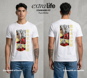 El Torneo de los Dioses | El Perdedor que Gana #03637 - Playera Classic Premium | Pure White - Foto en modelo