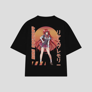 Playera streetwear premium de anime y gaming ExtraLife MX, corte oversized drop shoulder ligero y fresco en color Deep Black y Off-White, moda urbana mexicana de culto.