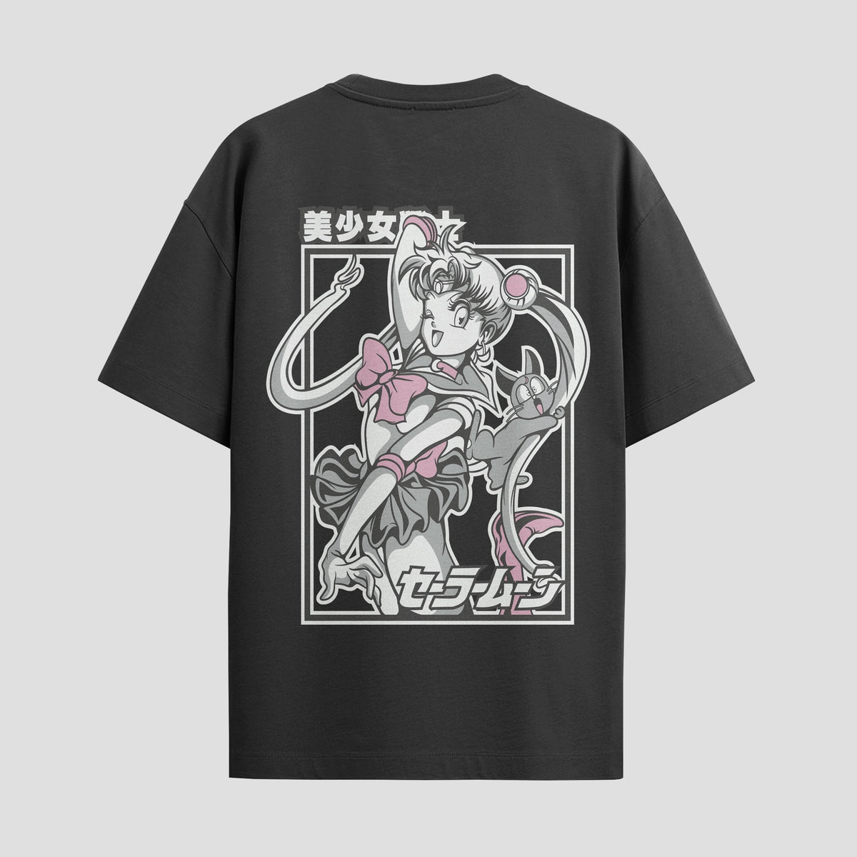 Playera urbana de anime y gaming ExtraLife MX, corte Classic Premium unisex ligero y transpirable en color Deep Black y Pure White, ropa de uso diario para gym y casual.