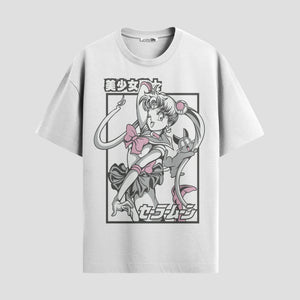 Playera urbana de anime y gaming ExtraLife MX, corte Classic Premium unisex ligero y transpirable en color Deep Black y Pure White, ropa de uso diario para gym y casual.