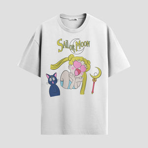 Playera urbana de anime y gaming ExtraLife MX, corte Classic Premium unisex ligero y transpirable en color Deep Black y Pure White, ropa de uso diario para gym y casual.
