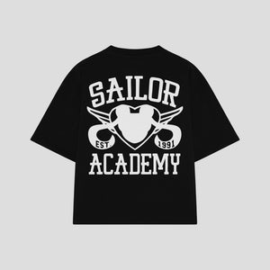 Playera streetwear premium de anime y gaming ExtraLife MX, corte oversized drop shoulder ligero y fresco en color Deep Black y Off-White, moda urbana mexicana de culto.