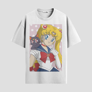Playera urbana de anime y gaming ExtraLife MX, corte Classic Premium unisex ligero y transpirable en color Deep Black y Pure White, ropa de uso diario para gym y casual.