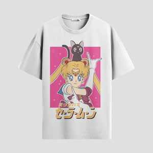 Playera urbana de anime y gaming ExtraLife MX, corte Classic Premium unisex ligero y transpirable en color Deep Black y Pure White, ropa de uso diario para gym y casual.