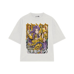 Playera streetwear premium de anime y gaming ExtraLife MX, corte oversized drop shoulder ligero y fresco en color Deep Black y Off-White, moda urbana mexicana de culto.