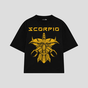 Playera streetwear premium de anime y gaming ExtraLife MX, corte oversized drop shoulder ligero y fresco en color Deep Black y Off-White, moda urbana mexicana de culto.