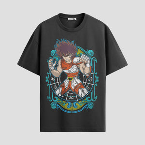 Playera urbana de anime y gaming ExtraLife MX, corte Classic Premium unisex ligero y transpirable en color Deep Black y Pure White, ropa de uso diario para gym y casual.