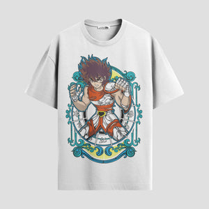Playera urbana de anime y gaming ExtraLife MX, corte Classic Premium unisex ligero y transpirable en color Deep Black y Pure White, ropa de uso diario para gym y casual.