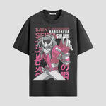 Playera urbana de anime y gaming ExtraLife MX, corte Classic Premium unisex ligero y transpirable en color Deep Black y Pure White, ropa de uso diario para gym y casual.