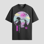 Playera urbana de anime y gaming ExtraLife MX, corte Classic Premium unisex ligero y transpirable en color Deep Black y Pure White, ropa de uso diario para gym y casual.