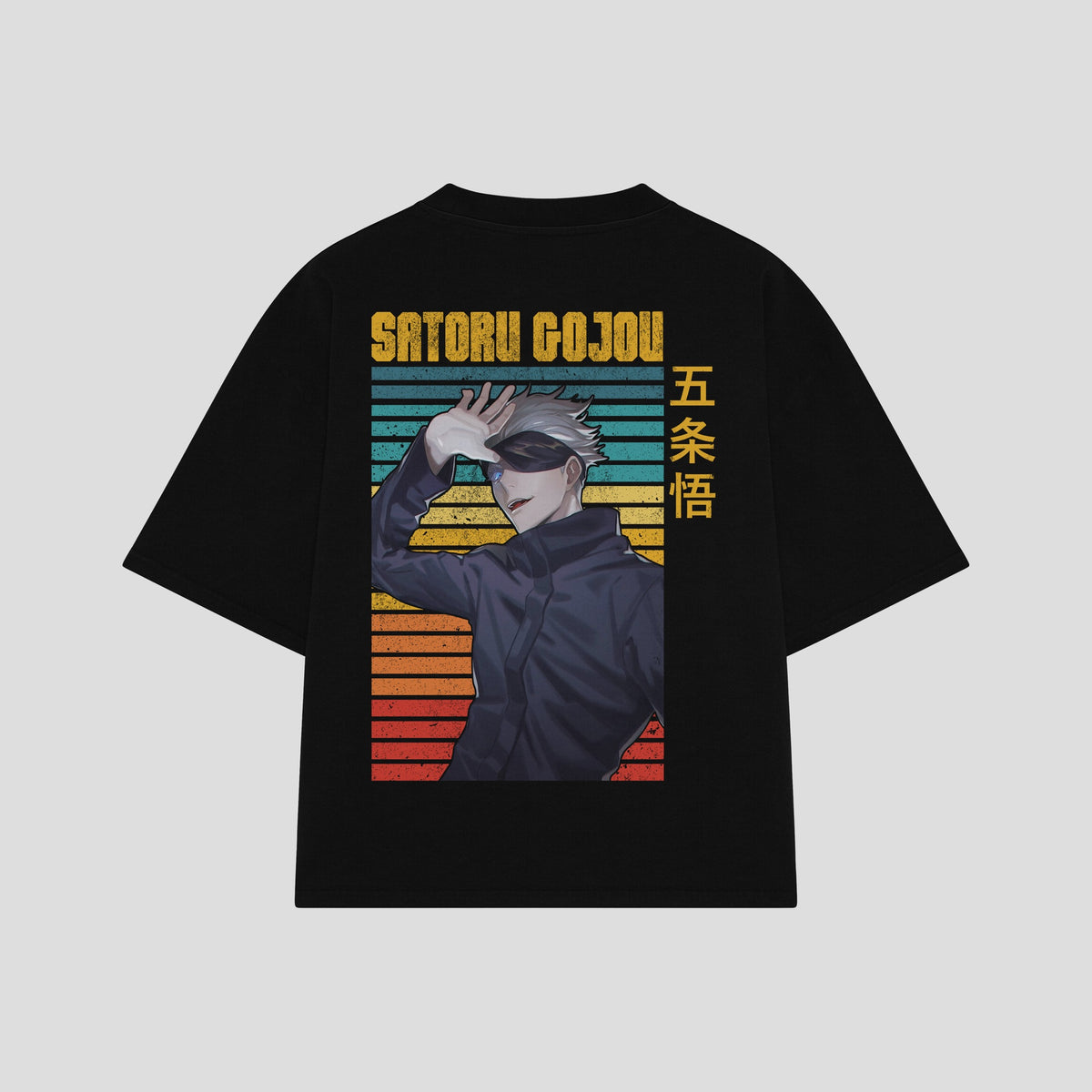 Playera streetwear premium de anime y gaming ExtraLife MX, corte oversized drop shoulder ligero y fresco en color Deep Black y Off-White, moda urbana mexicana de culto.