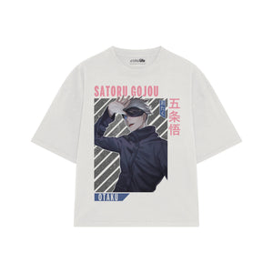Playera streetwear premium de anime y gaming ExtraLife MX, corte oversized drop shoulder ligero y fresco en color Deep Black y Off-White, moda urbana mexicana de culto.