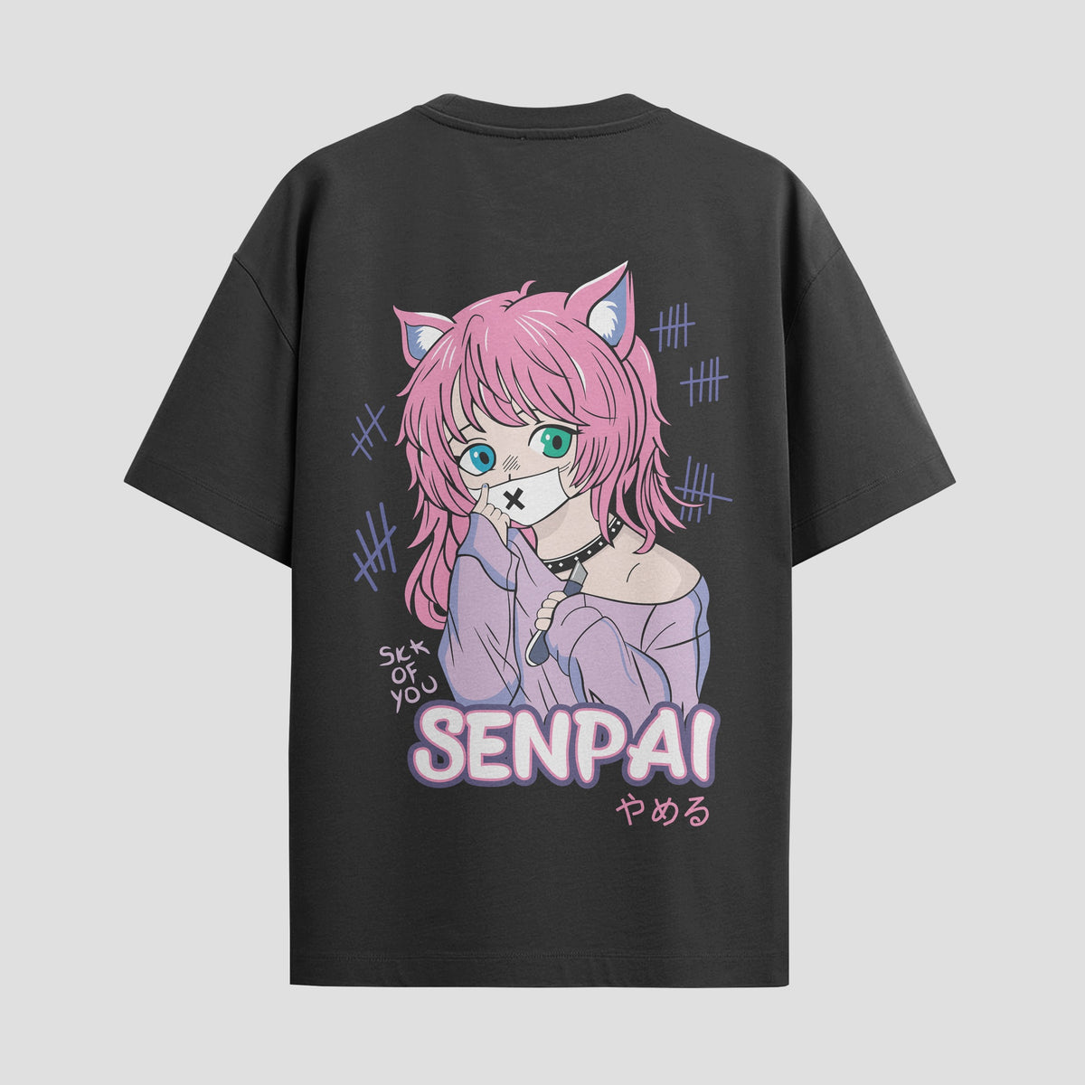 Playera urbana de anime y gaming ExtraLife MX, corte Classic Premium unisex ligero y transpirable en color Deep Black y Pure White, ropa de uso diario para gym y casual.