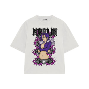 Playera streetwear premium de anime y gaming ExtraLife MX, corte oversized drop shoulder ligero y fresco en color Deep Black y Off-White, moda urbana mexicana de culto.