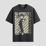 Playera urbana de anime y gaming ExtraLife MX, corte Classic Premium unisex ligero y transpirable en color Deep Black y Pure White, ropa de uso diario para gym y casual.