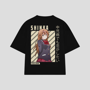 Playera streetwear premium de anime y gaming ExtraLife MX, corte oversized drop shoulder ligero y fresco en color Deep Black y Off-White, moda urbana mexicana de culto.
