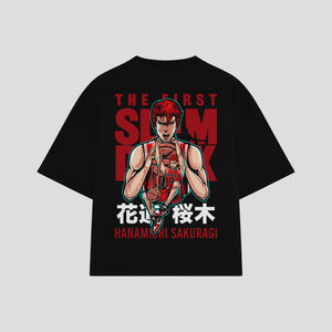 Playera streetwear premium de anime y gaming ExtraLife MX, corte oversized drop shoulder ligero y fresco en color Deep Black y Off-White, moda urbana mexicana de culto.