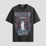 Playera urbana de anime y gaming ExtraLife MX, corte Classic Premium unisex ligero y transpirable en color Deep Black y Pure White, ropa de uso diario para gym y casual.