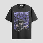 Playera urbana de anime y gaming ExtraLife MX, corte Classic Premium unisex ligero y transpirable en color Deep Black y Pure White, ropa de uso diario para gym y casual.
