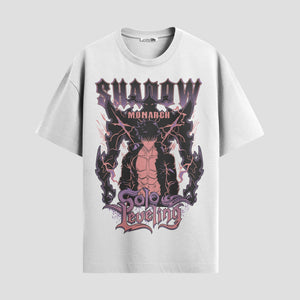 Playera urbana de anime y gaming ExtraLife MX, corte Classic Premium unisex ligero y transpirable en color Deep Black y Pure White, ropa de uso diario para gym y casual.