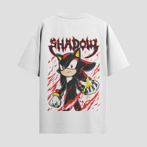 Playera urbana de anime y gaming ExtraLife MX, corte Classic Premium unisex ligero y transpirable en color Deep Black y Pure White, ropa de uso diario para gym y casual.