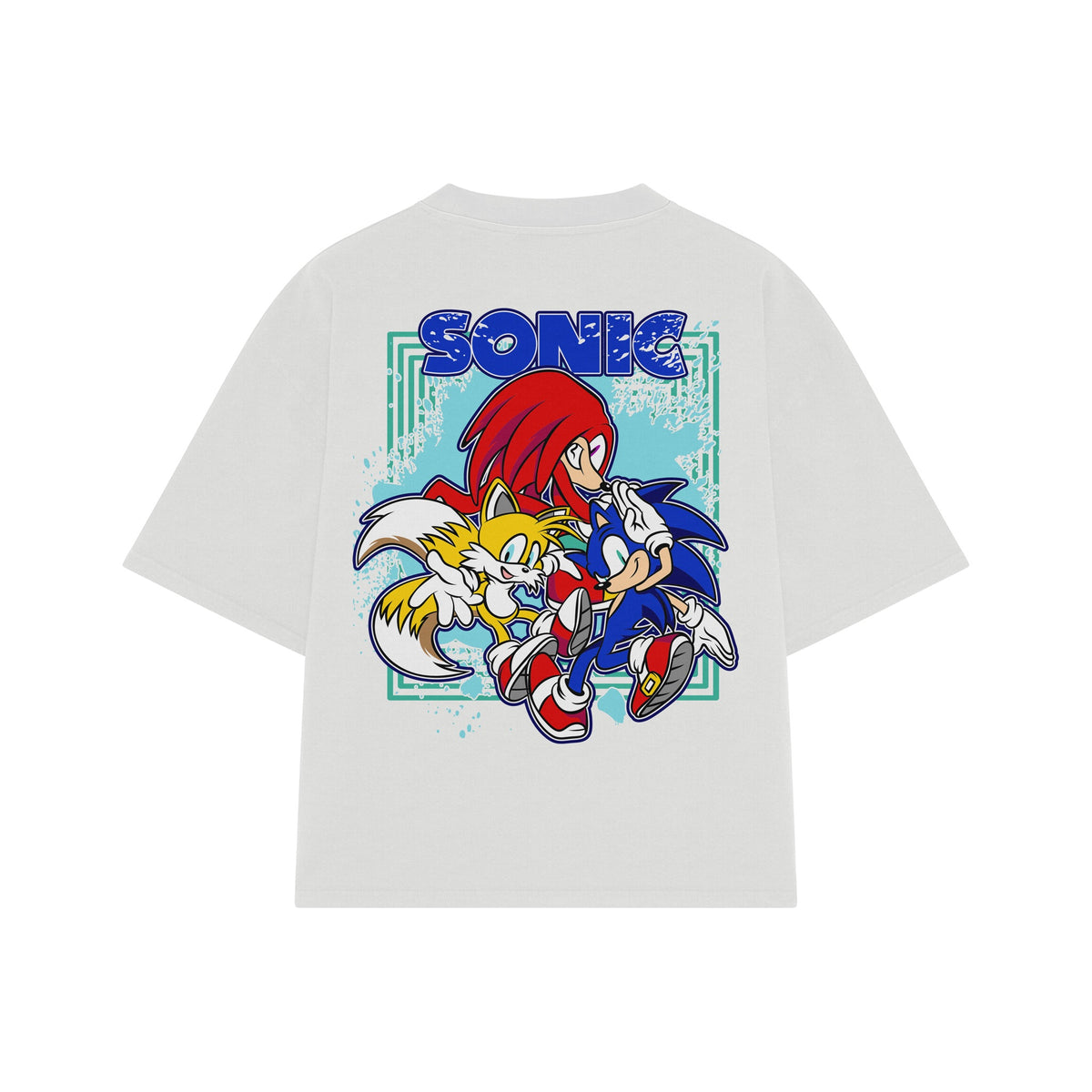 Playera streetwear premium de anime y gaming ExtraLife MX, corte oversized drop shoulder ligero y fresco en color Deep Black y Off-White, moda urbana mexicana de culto.