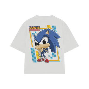 Playera streetwear premium de anime y gaming ExtraLife MX, corte oversized drop shoulder ligero y fresco en color Deep Black y Off-White, moda urbana mexicana de culto.