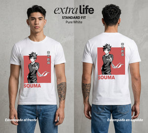 La Batalla de los Sabores | El Cocinero del Bien #04087 - Playera Classic Premium | Pure White - Foto en modelo