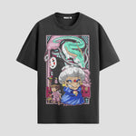 Playera urbana de anime y gaming ExtraLife MX, corte Classic Premium unisex ligero y transpirable en color Deep Black y Pure White, ropa de uso diario para gym y casual.