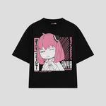 Playera streetwear premium de anime y gaming ExtraLife MX, corte oversized drop shoulder ligero y fresco en color Deep Black y Off-White, moda urbana mexicana de culto.