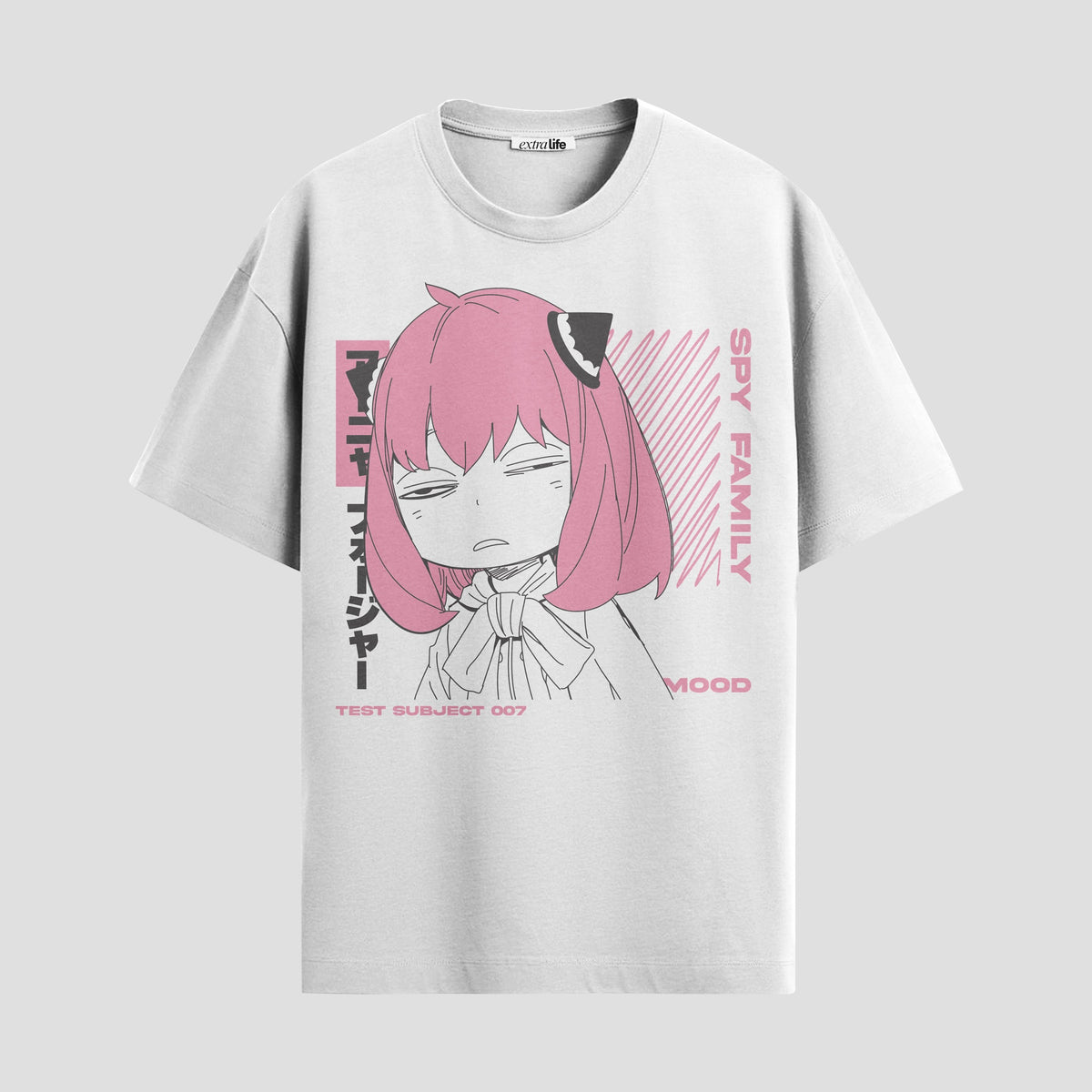 Playera urbana de anime y gaming ExtraLife MX, corte Classic Premium unisex ligero y transpirable en color Deep Black y Pure White, ropa de uso diario para gym y casual.