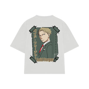 Playera streetwear premium de anime y gaming ExtraLife MX, corte oversized drop shoulder ligero y fresco en color Deep Black y Off-White, moda urbana mexicana de culto.