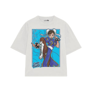 Playera streetwear premium de anime y gaming ExtraLife MX, corte oversized drop shoulder ligero y fresco en color Deep Black y Off-White, moda urbana mexicana de culto.