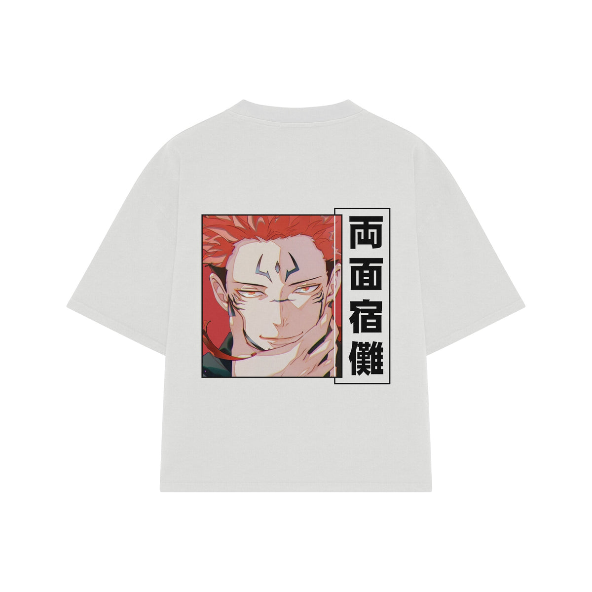 Playera streetwear premium de anime y gaming ExtraLife MX, corte oversized drop shoulder ligero y fresco en color Deep Black y Off-White, moda urbana mexicana de culto.