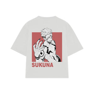 Playera streetwear premium de anime y gaming ExtraLife MX, corte oversized drop shoulder ligero y fresco en color Deep Black y Off-White, moda urbana mexicana de culto.