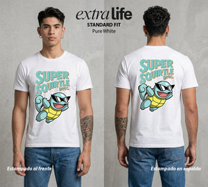 El Reino del Fontanero | El Fontanero Estelar #04249 - Playera Standard Fit | Pure White - Foto en modelo
