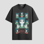 Playera urbana de anime y gaming ExtraLife MX, corte Classic Premium unisex ligero y transpirable en color Deep Black y Pure White, ropa de uso diario para gym y casual.