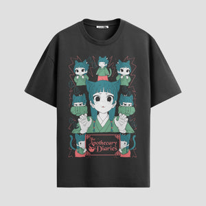 Playera urbana de anime y gaming ExtraLife MX, corte Classic Premium unisex ligero y transpirable en color Deep Black y Pure White, ropa de uso diario para gym y casual.