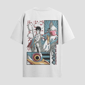 Playera urbana de anime y gaming ExtraLife MX, corte Classic Premium unisex ligero y transpirable en color Deep Black y Pure White, ropa de uso diario para gym y casual.