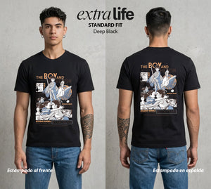 El Estudio del Viento | El Destino del Bien #04286 - Playera Classic Premium | Deep Black - Foto en modelo