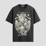 Playera urbana de anime y gaming ExtraLife MX, corte Classic Premium unisex ligero y transpirable en color Deep Black y Pure White, ropa de uso diario para gym y casual.