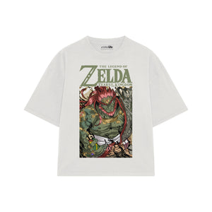 Playera streetwear premium de anime y gaming ExtraLife MX, corte oversized drop shoulder ligero y fresco en color Deep Black y Off-White, moda urbana mexicana de culto.