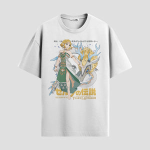 Playera urbana de anime y gaming ExtraLife MX, corte Classic Premium unisex ligero y transpirable en color Deep Black y Pure White, ropa de uso diario para gym y casual.