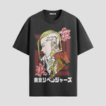 Playera urbana de anime y gaming ExtraLife MX, corte Classic Premium unisex ligero y transpirable en color Deep Black y Pure White, ropa de uso diario para gym y casual.