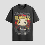 Playera urbana de anime y gaming ExtraLife MX, corte Classic Premium unisex ligero y transpirable en color Deep Black y Pure White, ropa de uso diario para gym y casual.