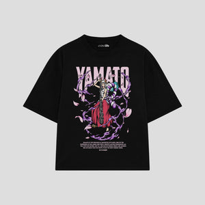 Playera streetwear premium de anime y gaming ExtraLife MX, corte oversized drop shoulder ligero y fresco en color Deep Black y Off-White, moda urbana mexicana de culto.