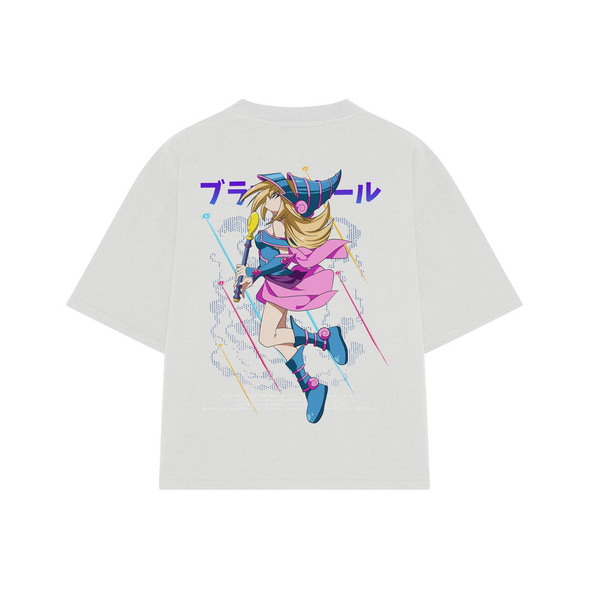 Playera streetwear premium de anime y gaming ExtraLife MX, corte oversized drop shoulder ligero y fresco en color Deep Black y Off-White, moda urbana mexicana de culto.