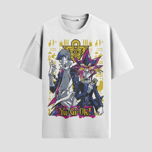 Playera urbana de anime y gaming ExtraLife MX, corte Classic Premium unisex ligero y transpirable en color Deep Black y Pure White, ropa de uso diario para gym y casual.