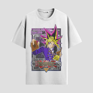 Playera urbana de anime y gaming ExtraLife MX, corte Classic Premium unisex ligero y transpirable en color Deep Black y Pure White, ropa de uso diario para gym y casual.