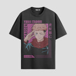 Playera urbana de anime y gaming ExtraLife MX, corte Classic Premium unisex ligero y transpirable en color Deep Black y Pure White, ropa de uso diario para gym y casual.
